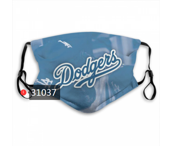 2020 Los Angeles Dodgers Dust mask with filter 45